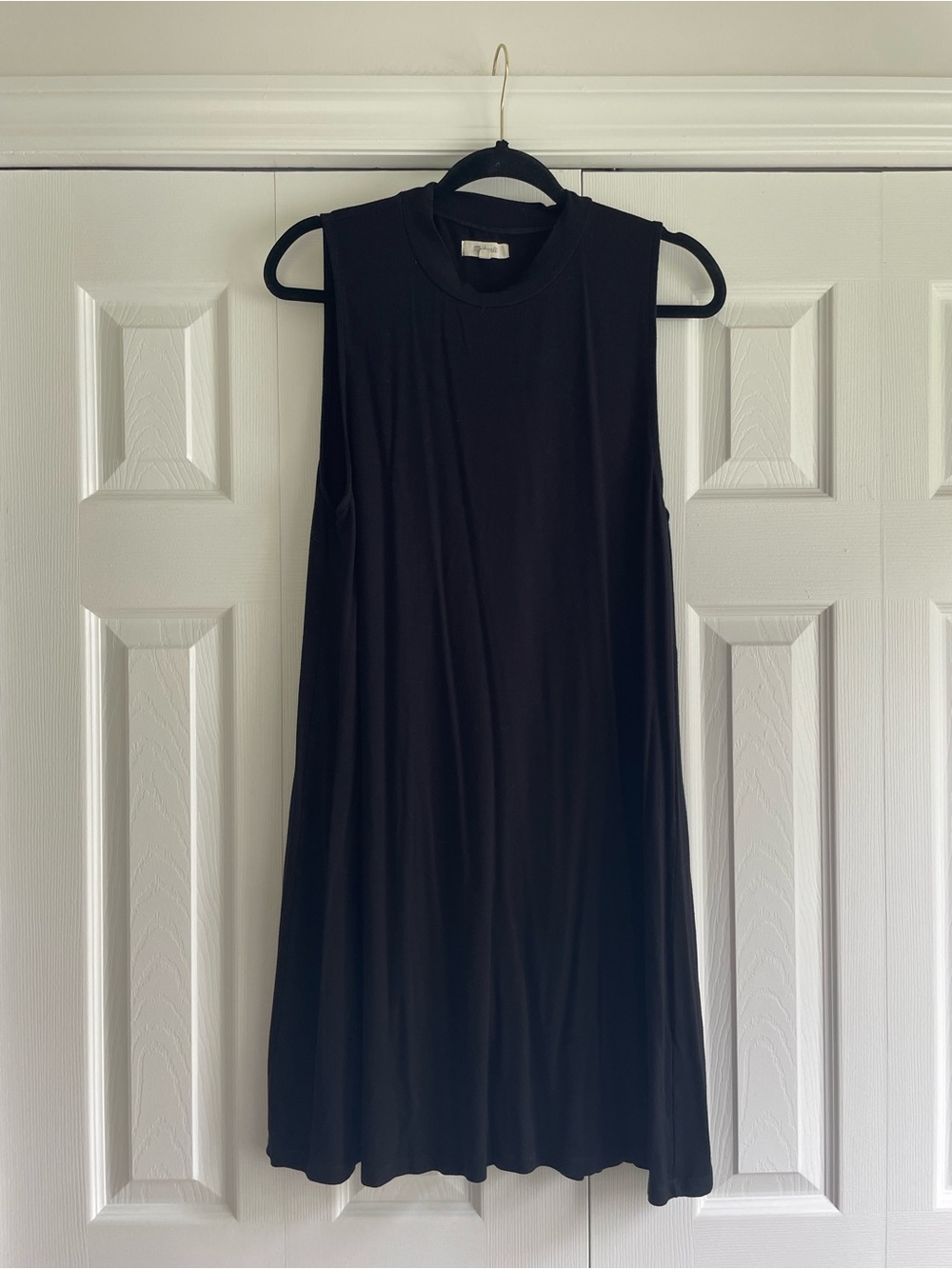 Madewell Black Sleeveless dress